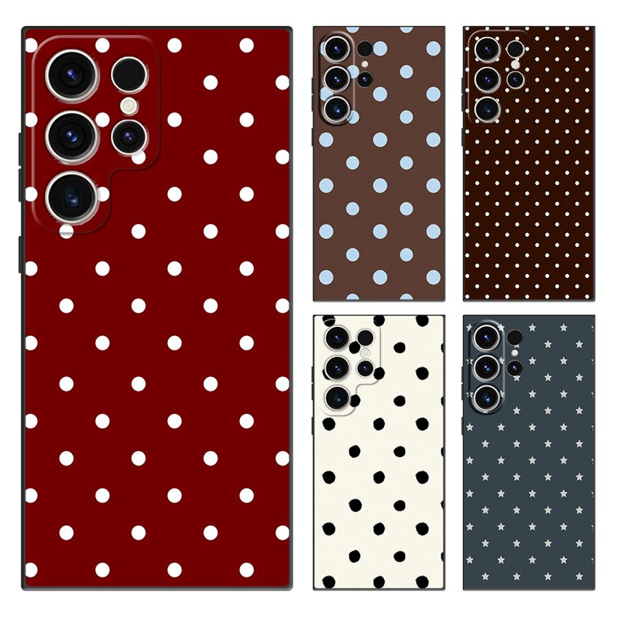 Retro Polka Dots Funda Phone C - огляд і ціна Tablet S9 Fe Accessories