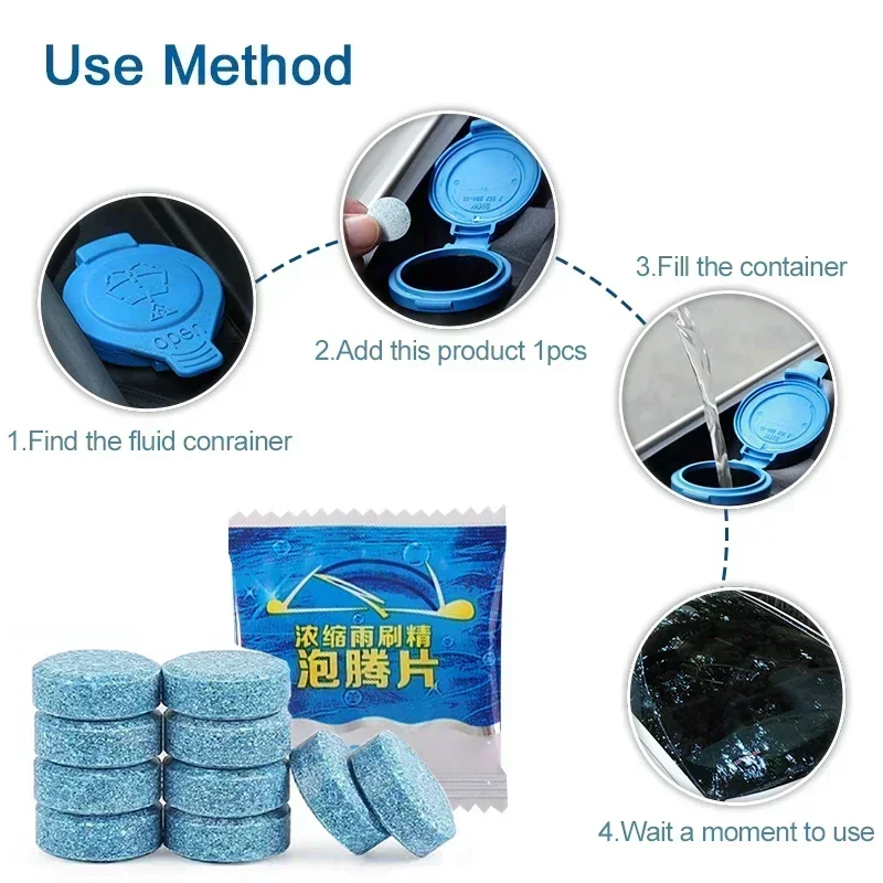 2/100PCS Car Windshield Cleane - огляд і ціна Tablet Car Accessories