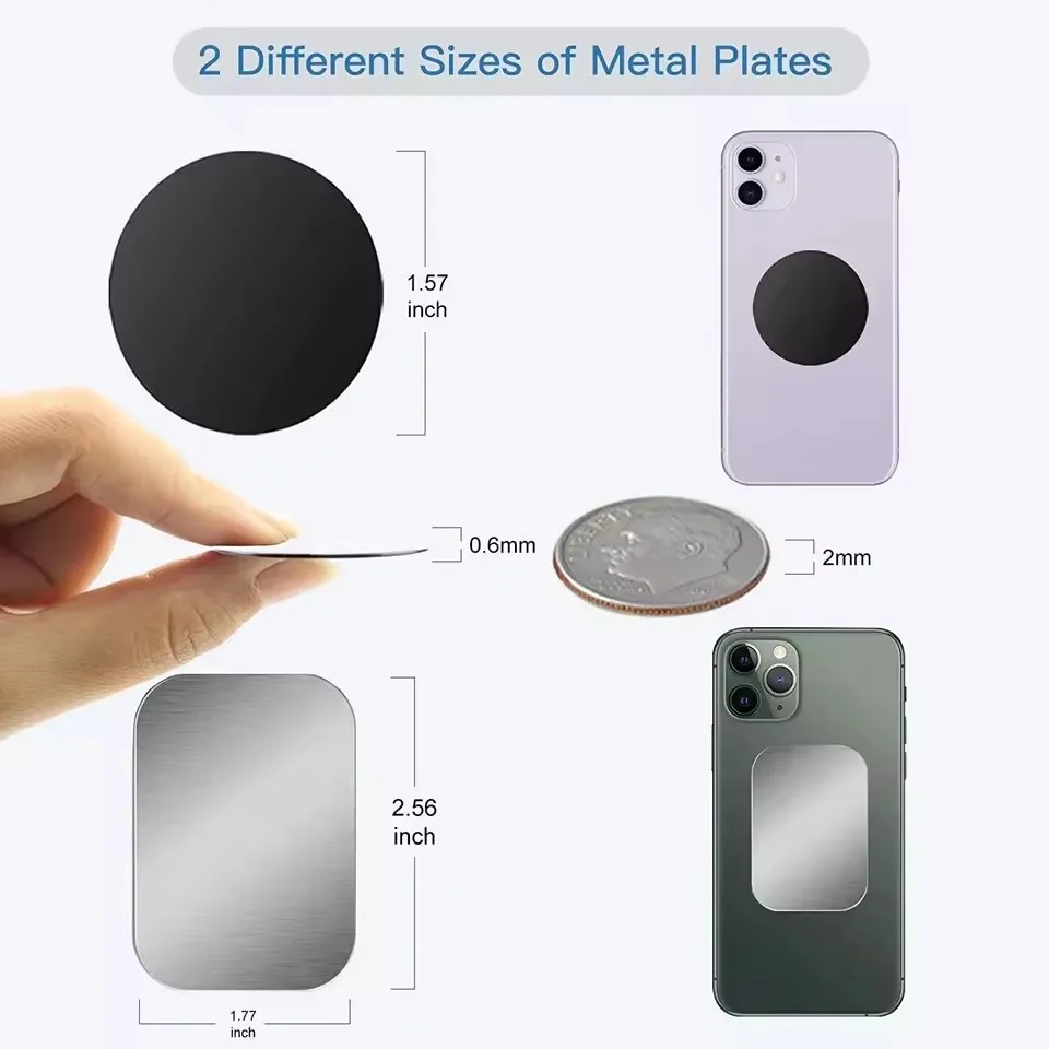 Metal Plate Disk For Magnetic  - огляд і ціна Tablet Stand Accessories