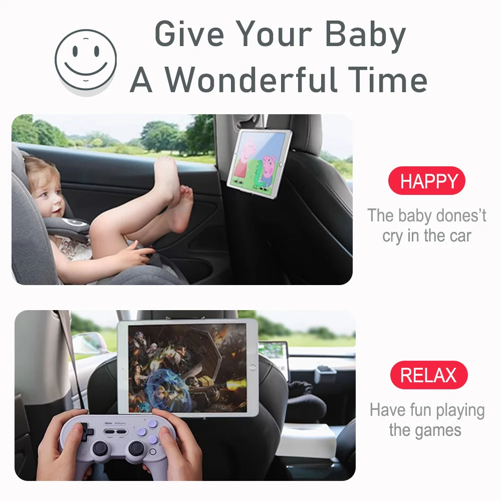 Tablet Holder for Tesla Model  - огляд і ціна Kids Tablet With Accessories
