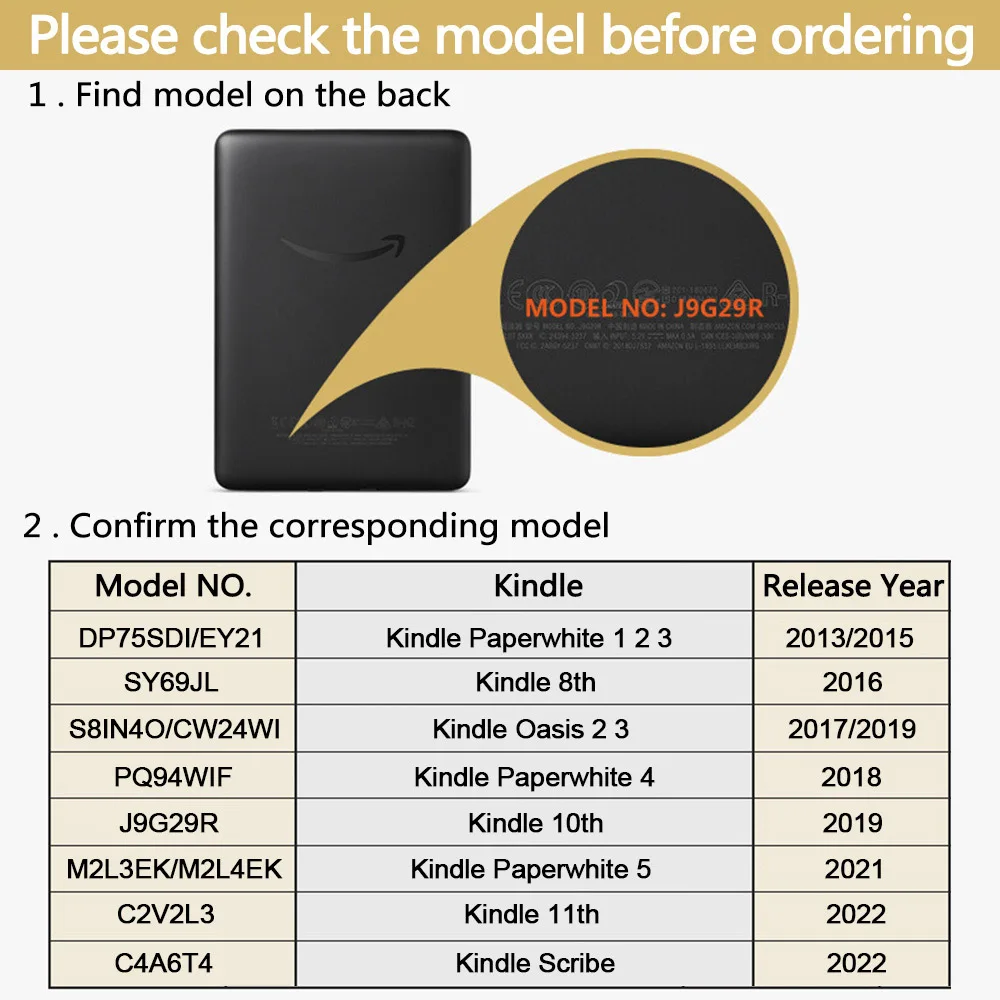 Case for Kindle 2022 Paperwhit - огляд і ціна Kindle Tablet Accessories