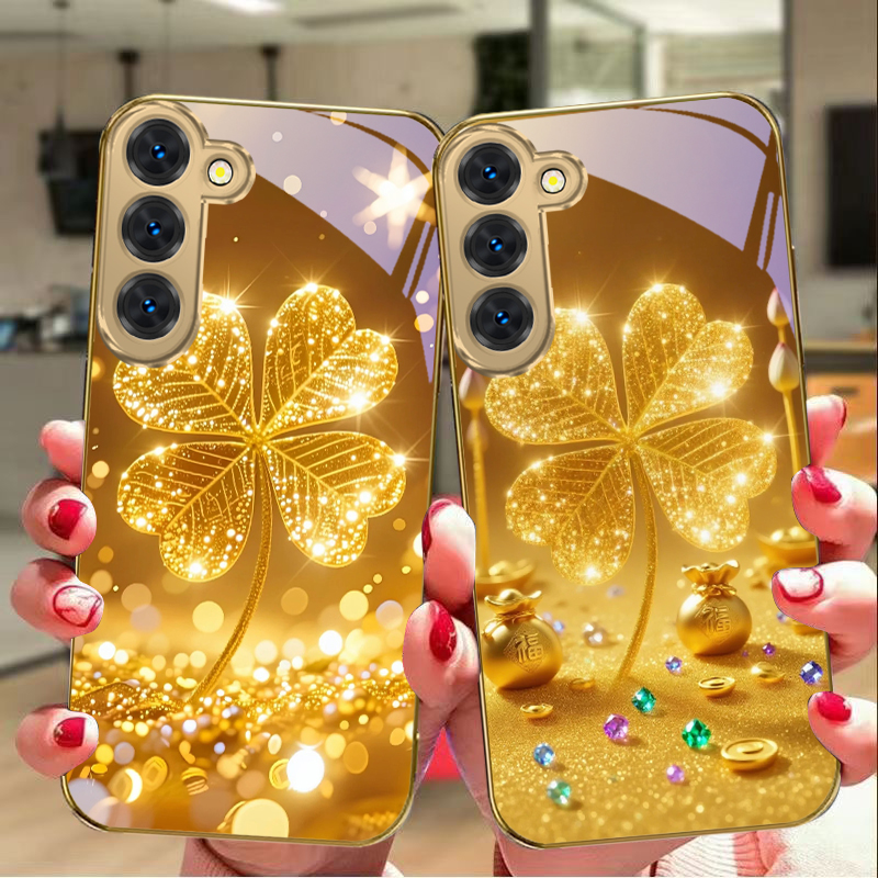 A huge golden clover For Samsu - огляд і ціна Tablet S9 Fe Accessories