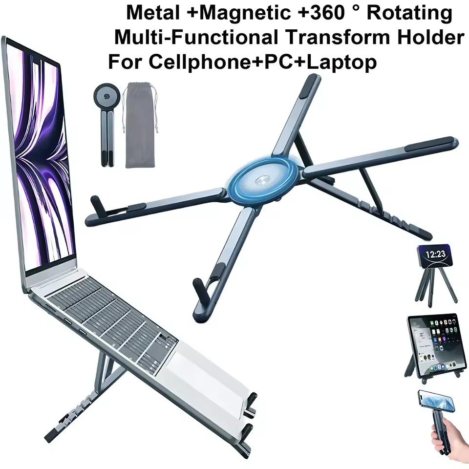 Portable Magnetic Phone Holder - огляд і ціна Tablet Stand Accessories