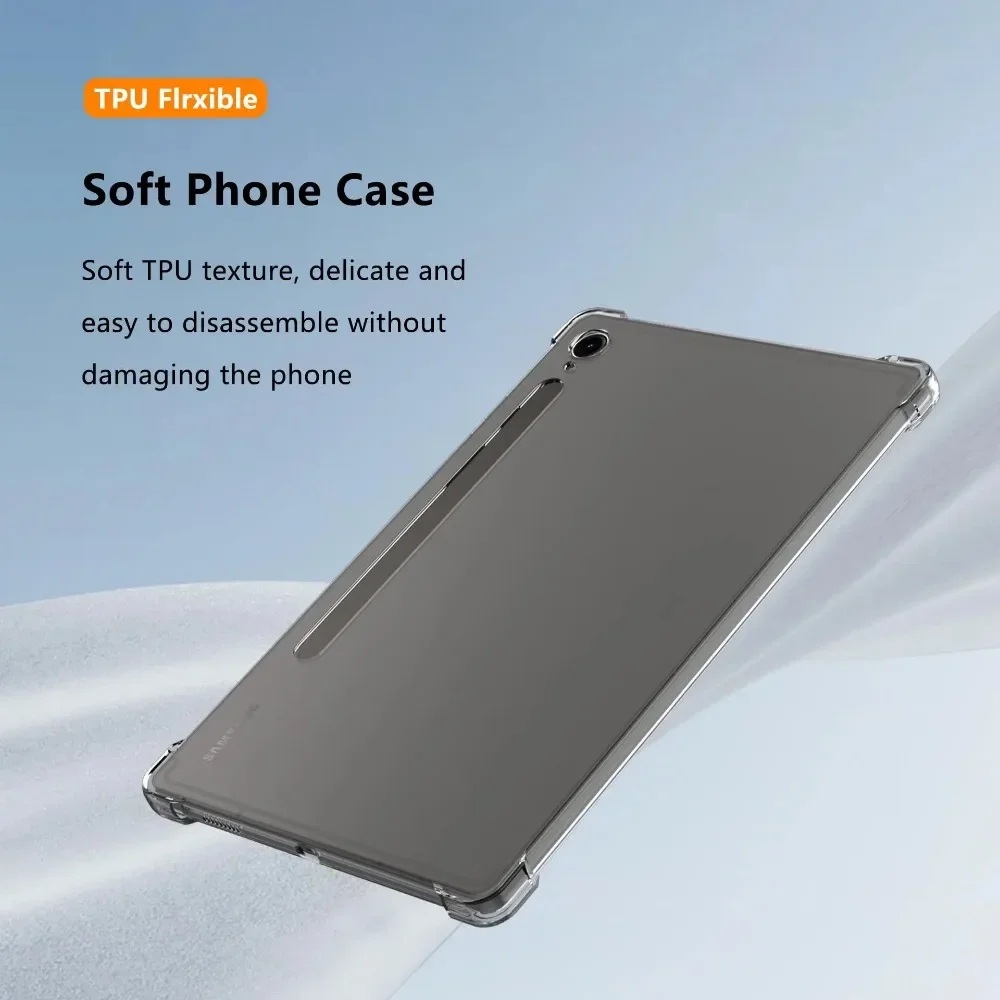 Silicon Case For Samsung Galax - огляд і ціна Tablet S9 Fe Accessories