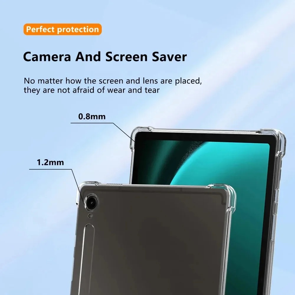 Silicon Case For Samsung Galax - огляд і ціна Tablet S9 Fe Accessories