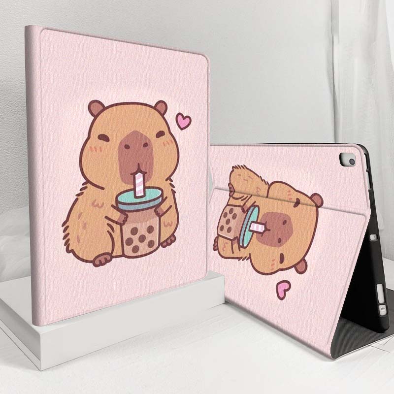 Cartoon Capybara Bubble Tea Fo - огляд і ціна Samsung Tablet S11 Accessories