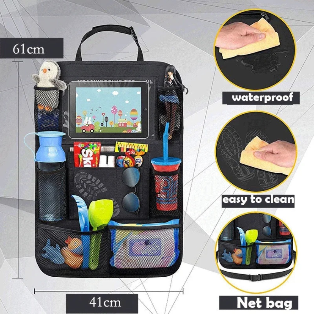 Car Seat Back Organizer 9 Stor - огляд і ціна Tablet And Accessories Bag