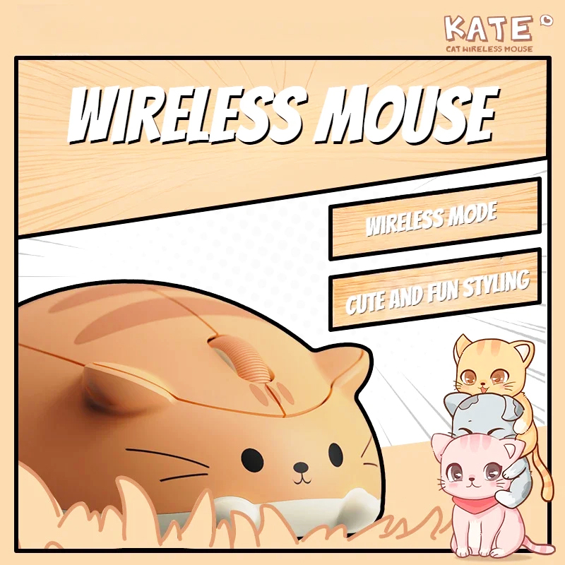 Cute Cat 2.4G Wireless Mouse C - огляд і ціна Kids Tablet With Accessories