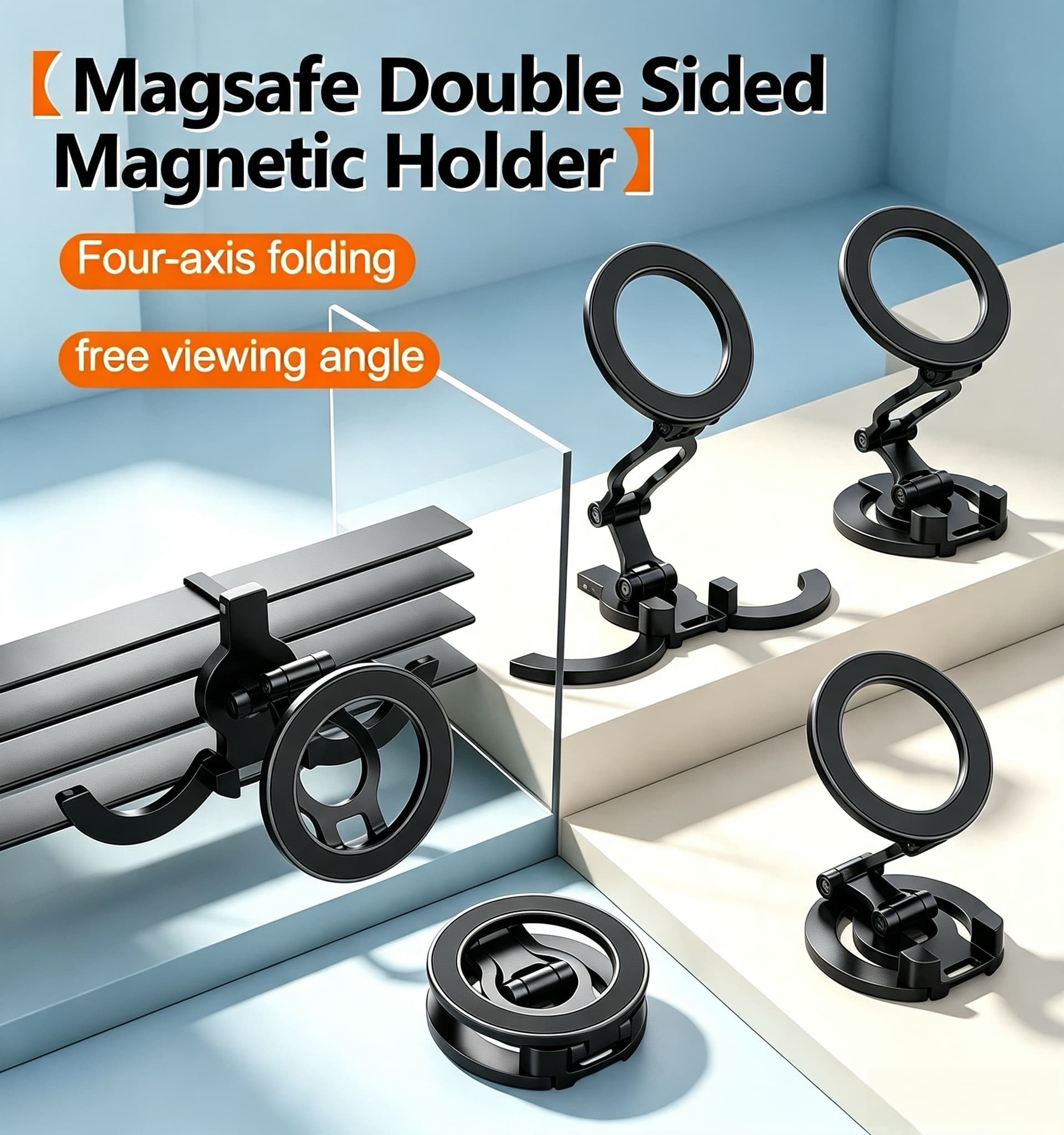 Double-Sided Magsafe Phone Sta - огляд і ціна Tablet Stand Adjustable