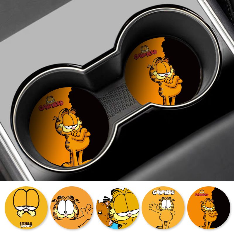 Cartoon Garfield Car Cup Coast - огляд і ціна Tablet Car Accessories
