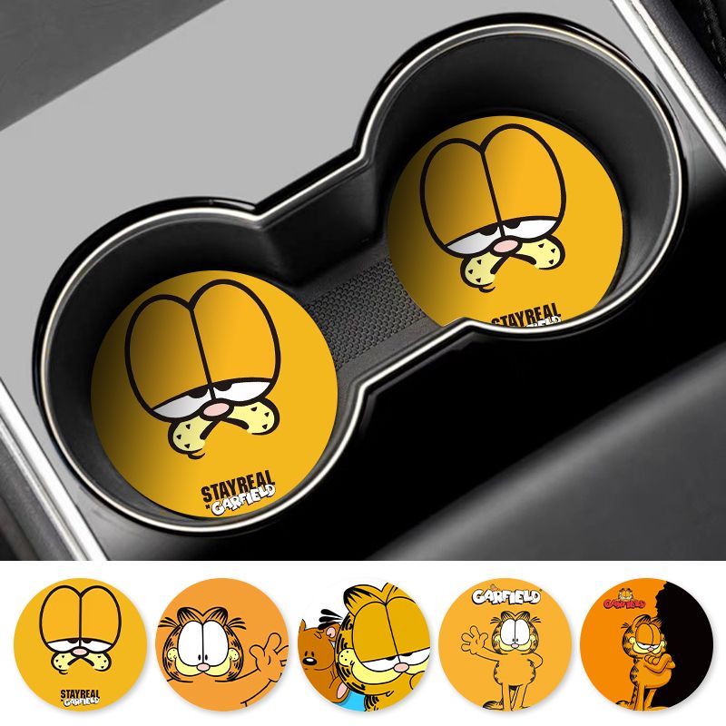 Cartoon Garfield Car Cup Coast - огляд і ціна Tablet Car Accessories