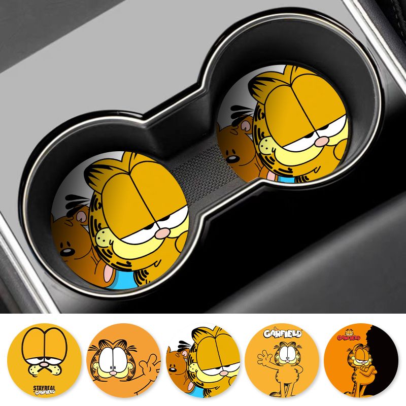 Cartoon Garfield Car Cup Coast - огляд і ціна Tablet Car Accessories