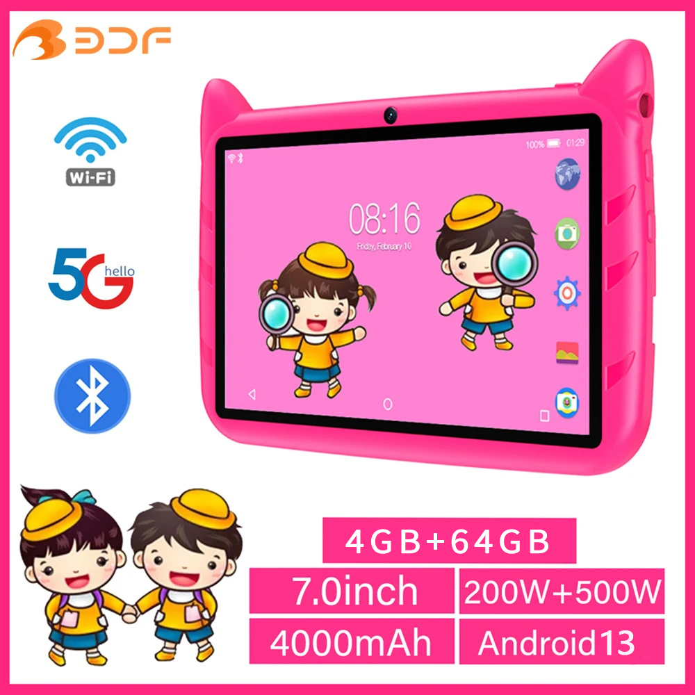 BDF 7 Inch Kid Tablet Android  - огляд і ціна Kids Tablet With Accessories