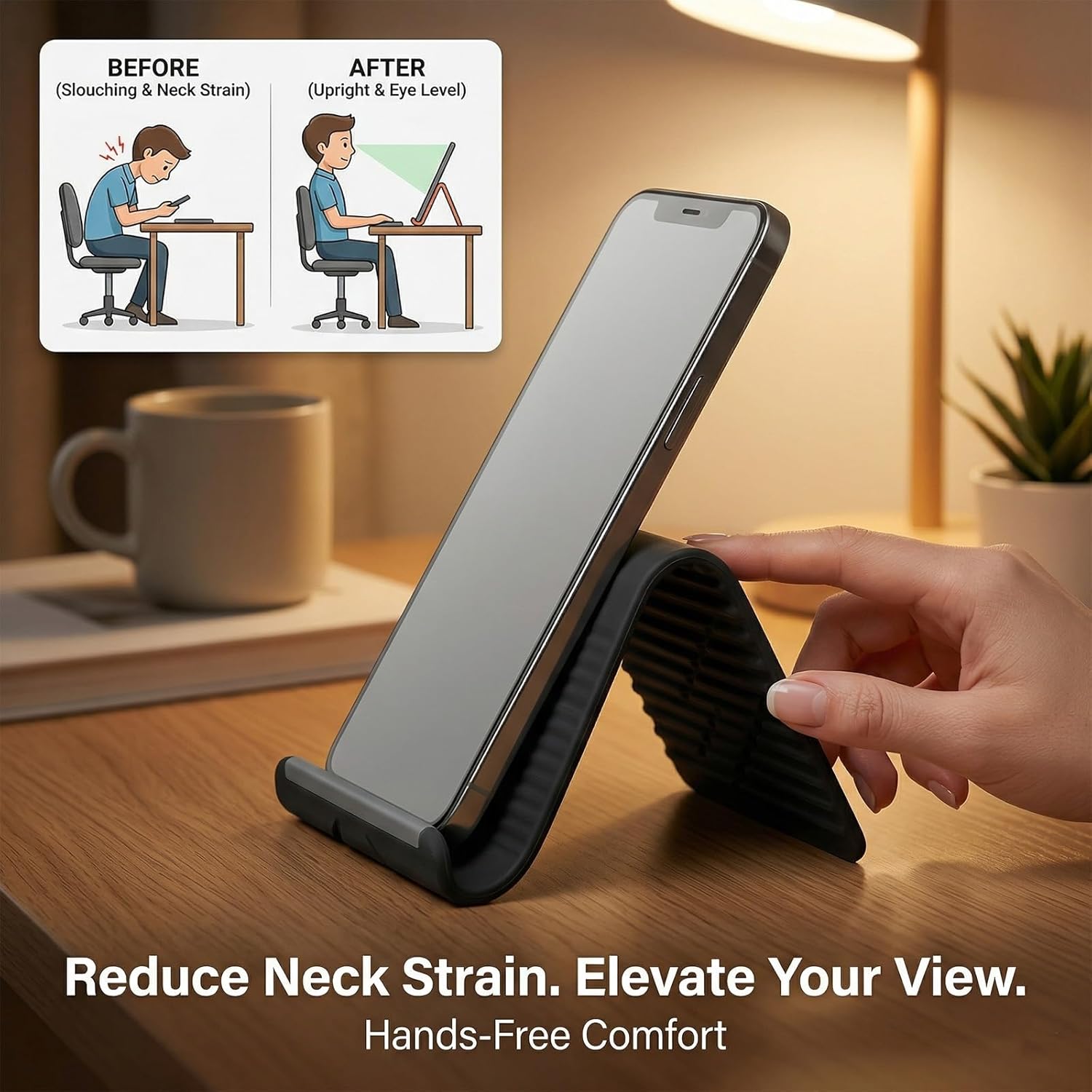 Flexible Foldable Silicone Pho - огляд і ціна Tablet Stand Accessories