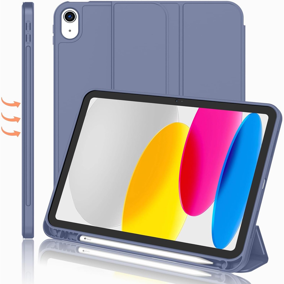 With Pencil Holder Funda for I - огляд і ціна Ipad Cover Folio