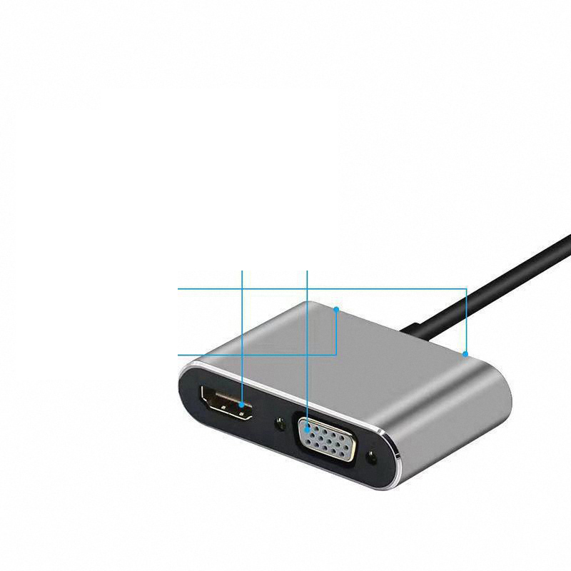 4K USB Type C to VGA 1080P USB - огляд і ціна Usb Hub Type C