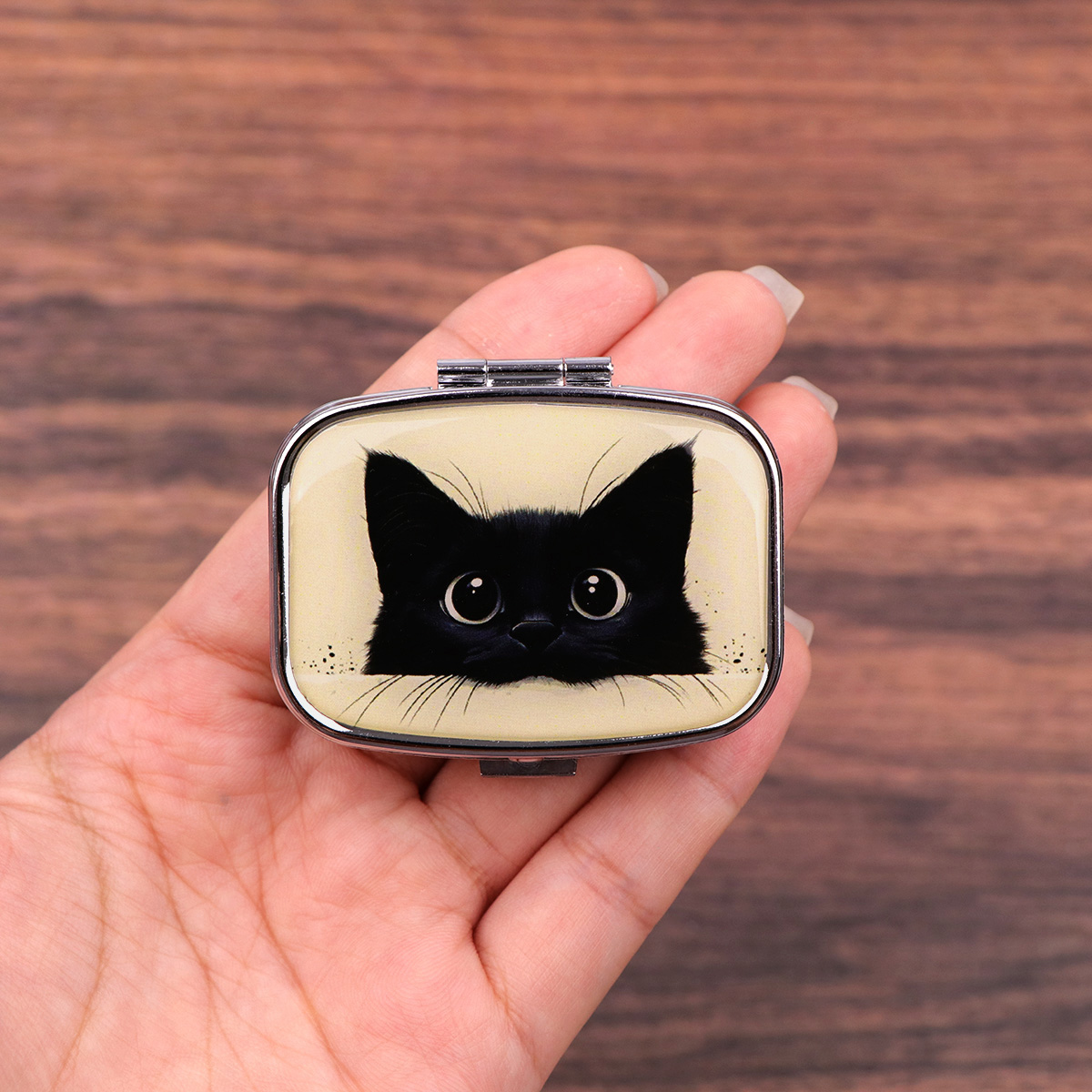 Cute Black Cat Travel Pill Org - огляд і ціна Boox Tablet Accessories