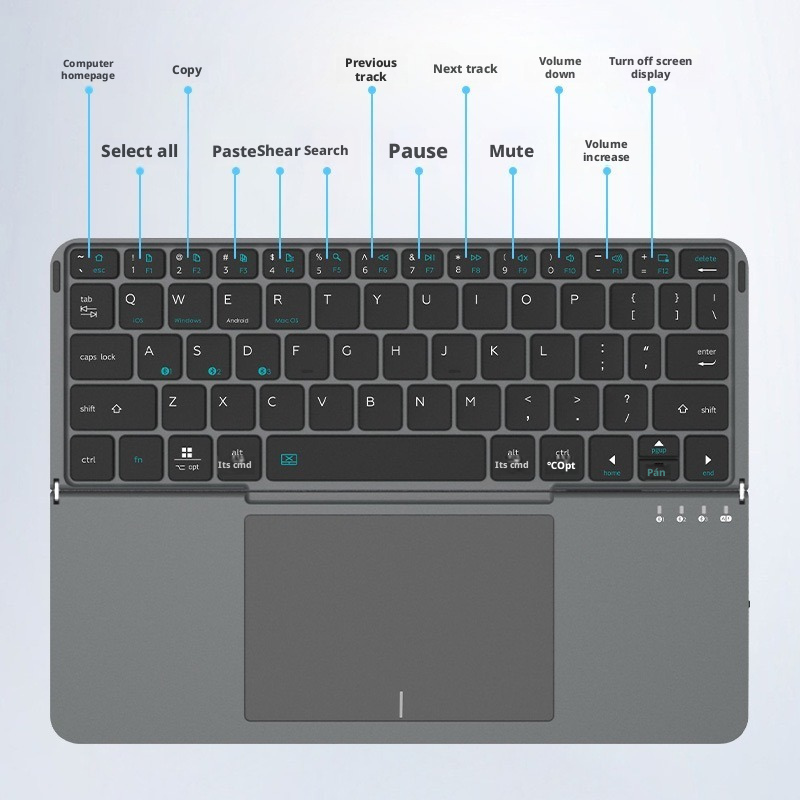 Ibox 11 Tablet Foldable Keyboa - огляд і ціна Boox Tablet Accessories